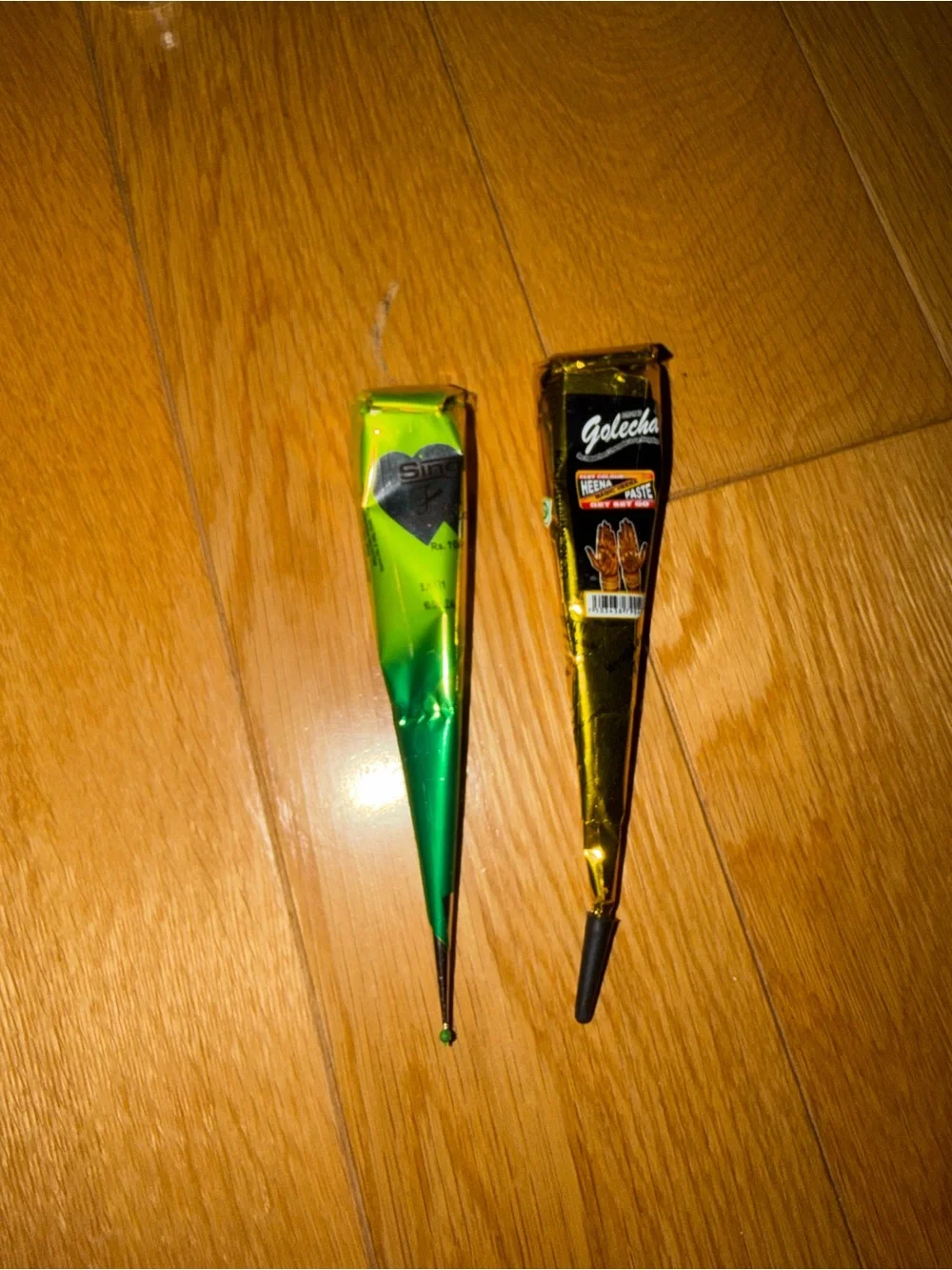 BRAND NEW bundle of 2 Henna Cones